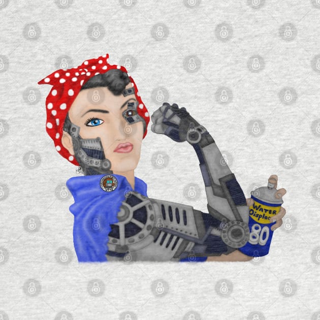 Rosie the Cyborg Riveter by ChePanArt